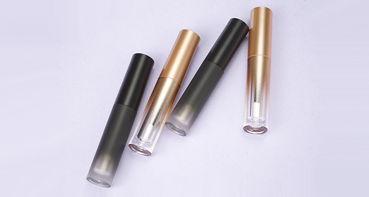 Lipgloss containers, makeup lipgloss containers, gold lipgloss containers