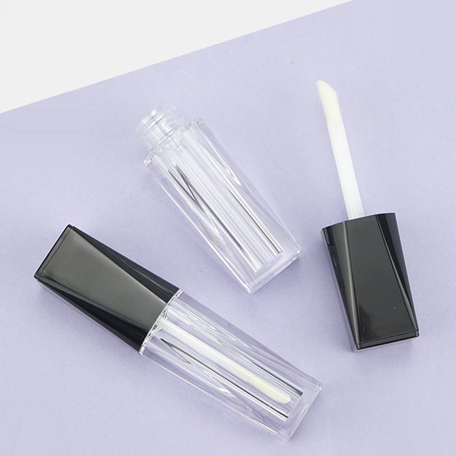 private label lipgloss tubes, black lipgloss tubes, empty lipgloss tubes