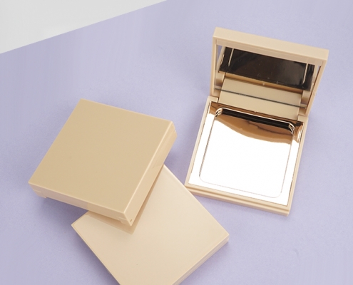 luxury square powder case, compact powder case, powder case