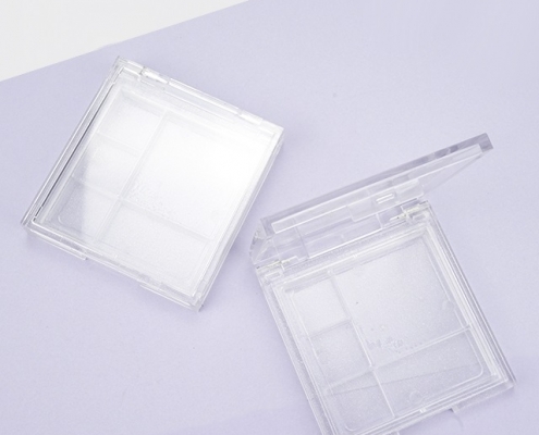 pressed powder compact case, clear powder case, compact powder case