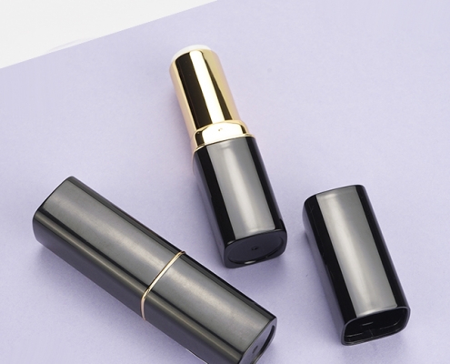 cheap lipstick tube, black lipstick tube, gold lipstick tube