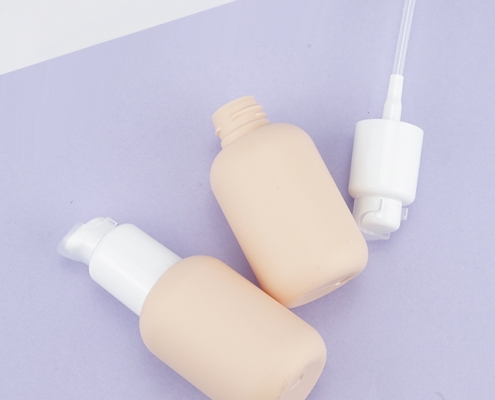 Foundation bottles, Foundation bottle with pump, foundation