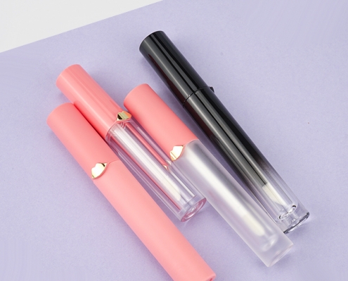 lipgloss tube, pink lipgloss tube, black lipgloss tube