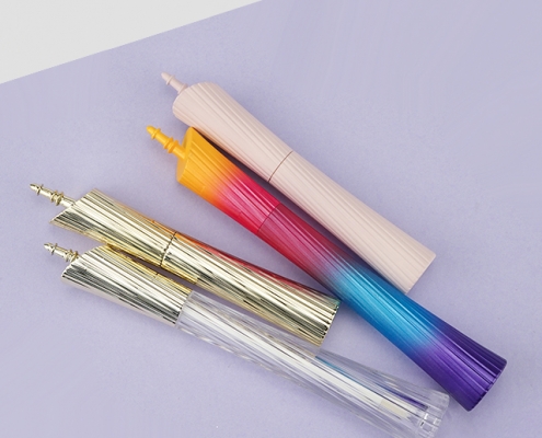 lip gloss tubes, eyeliner tube, mascara tubes