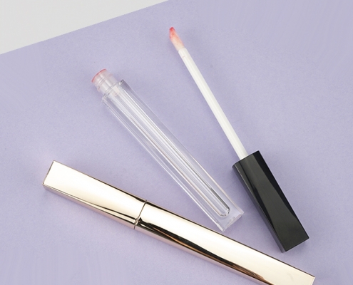 lip gloss tube, square lip gloss tube, empty lip gloss tube