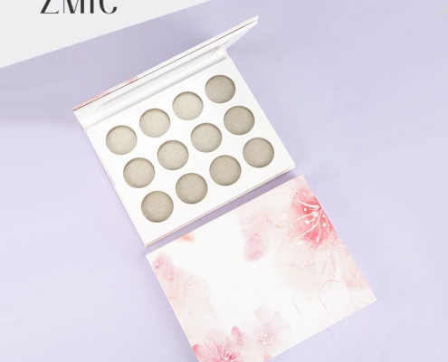 Eyeshadow palette, DIY eyeshadow palette, paper eyeshadow palette, cardboard eyeshadow palette, eyeshadow palette custom