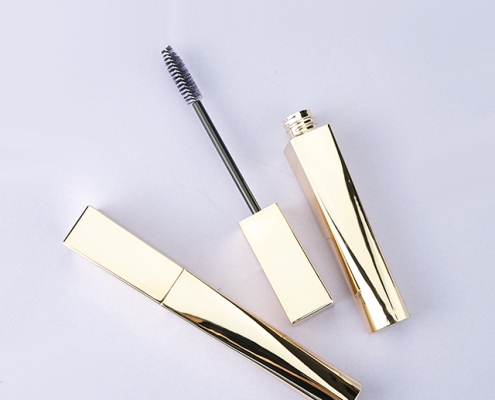 gold mascara tube, empty gold mascara tube, Gold Mascara with Eyelash Curle, tubing mascara, Wholesale gold mascara bottle for Efficient Transport of Liquids, Gold Empty Mascara Tube Eyelash Cream, Wholesale gold mascara bottle