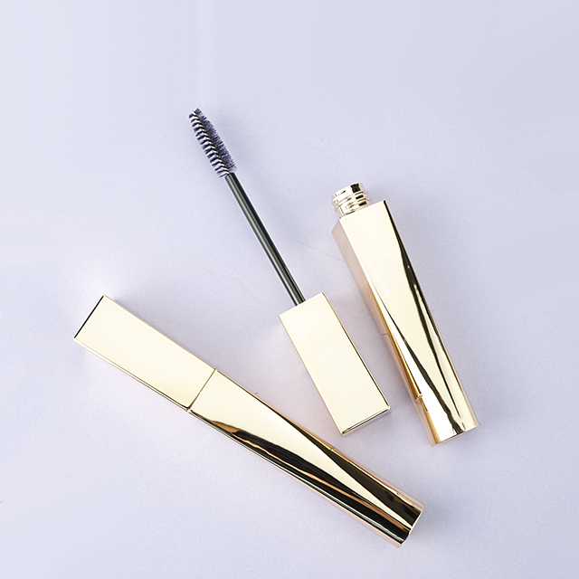 gold mascara tube, empty gold mascara tube, Gold Mascara with Eyelash Curle, tubing mascara, Wholesale gold mascara bottle for Efficient Transport of Liquids, Gold Empty Mascara Tube Eyelash Cream, Wholesale gold mascara bottle