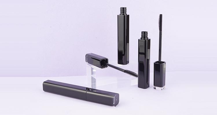 Square mascara tube