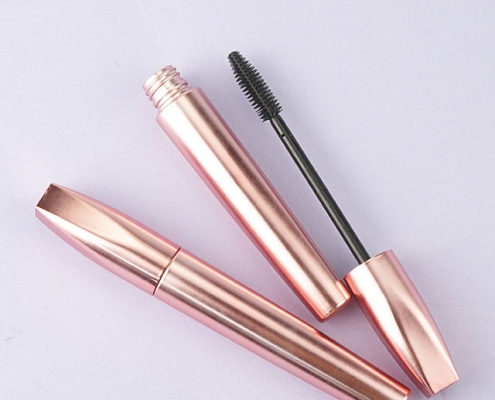 Matte rose gold mascara tube, private label mascara packaging tubes