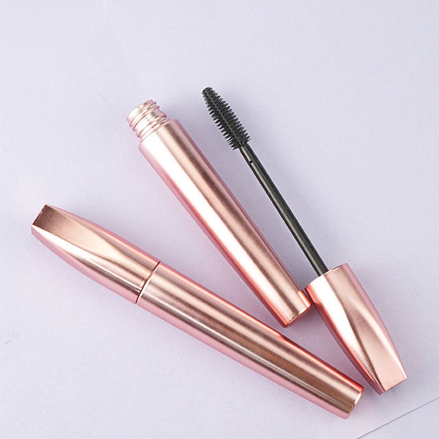 Matte rose gold mascara tube, private label mascara packaging tubes