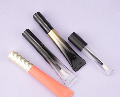 Plastic soft tubes for cosmetics