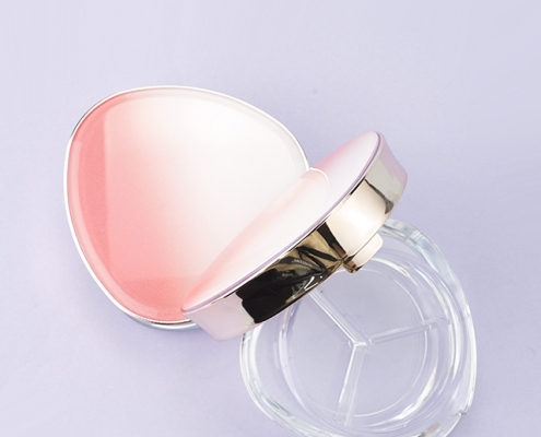 Triangle Shaped Powder Case with Mirror