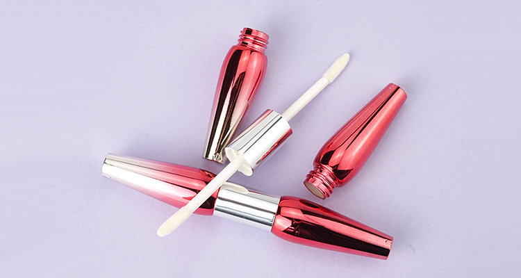 Double sided lipgloss tube