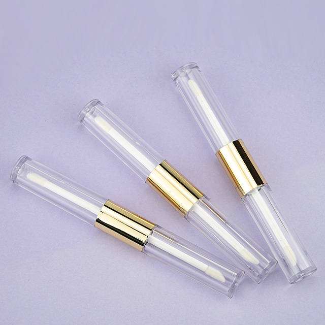 Double ended lipgloss tubes