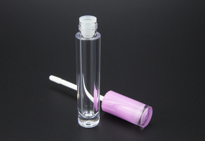 Round lip gloss tube