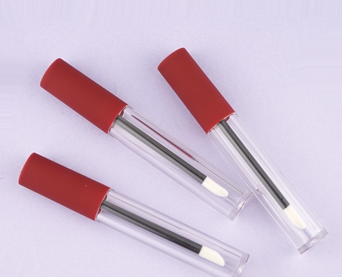 Round lipgloss tube