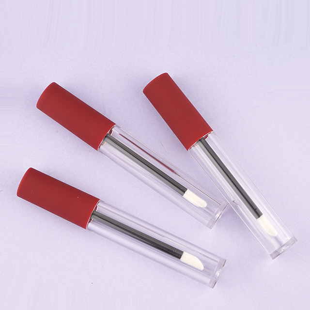 Round lipgloss tube