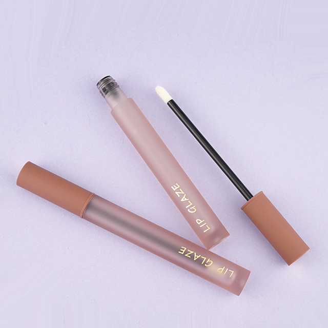 Slim round lipgloss tube