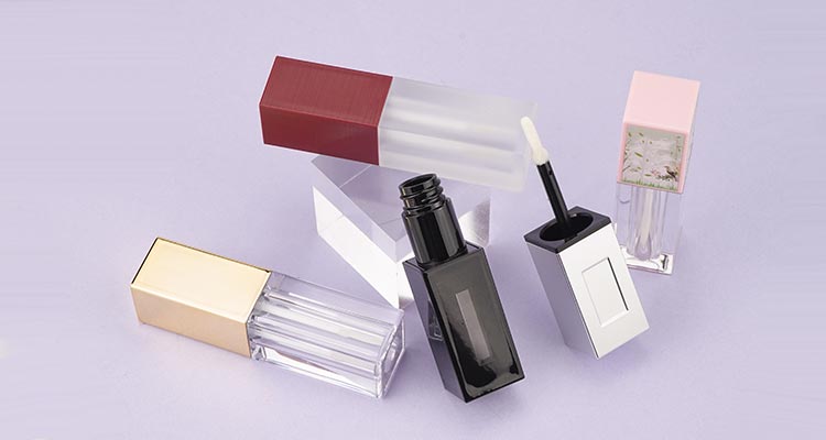 Square lipgloss tube wholesale