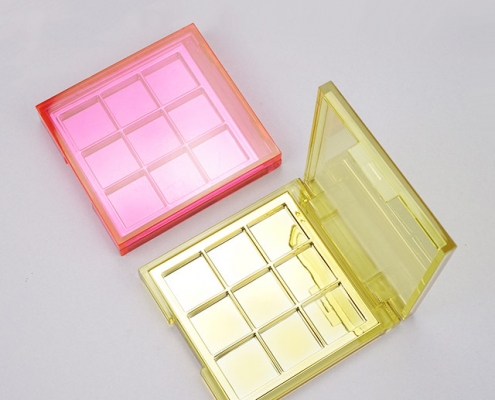 Square eyeshadow case 9 colors