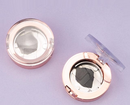 Portable eyeshadow compact case