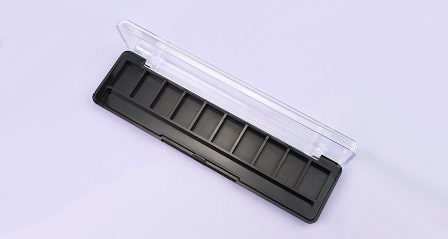 Empty Plastic Eyeshadow Palette Clear Lid