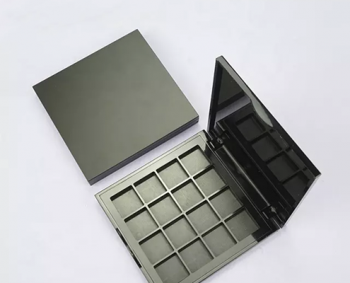 Black square eyeshadow palette 16 colors