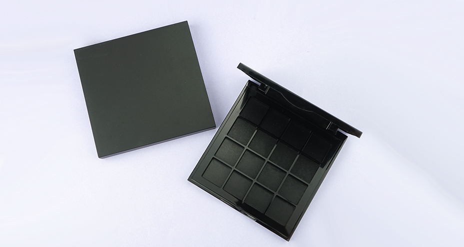 Black square eyeshadow palette 16 colors