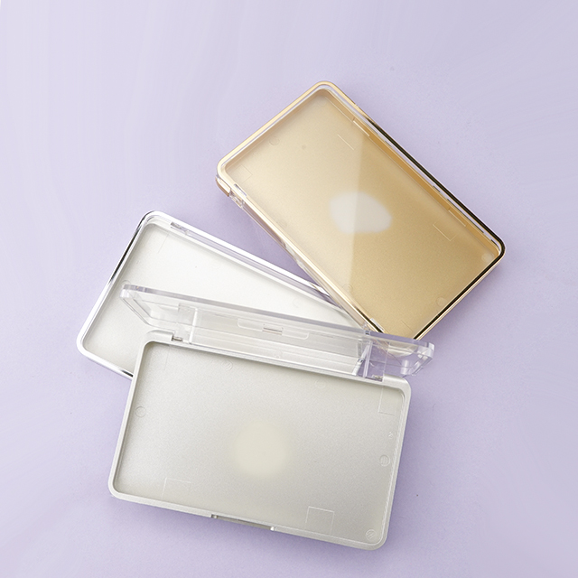 Rectangle compact powder case