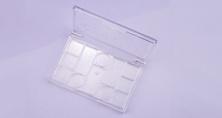 Transparent eyeshadow palette 12 wells