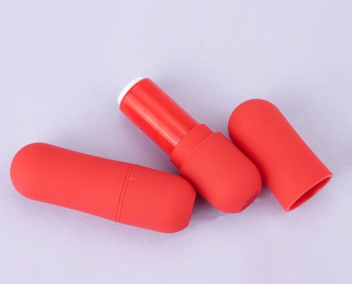 Rubber lipstick tube