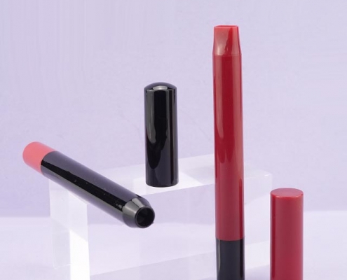 Plastic lipstick pencil