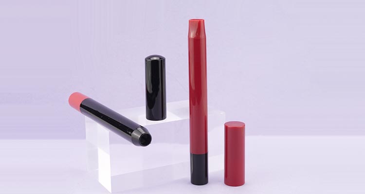 Plastic lipstick pencil