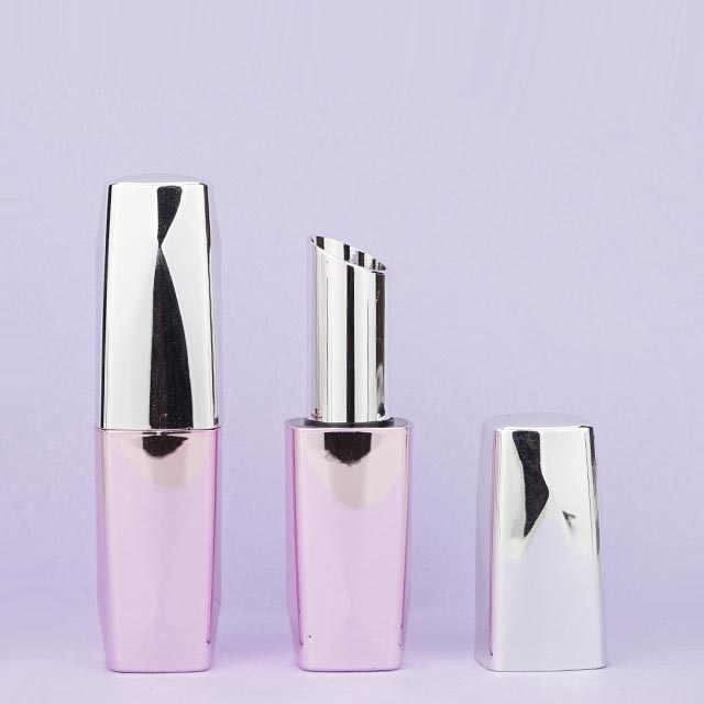 Plastic magnetic lipstick tube