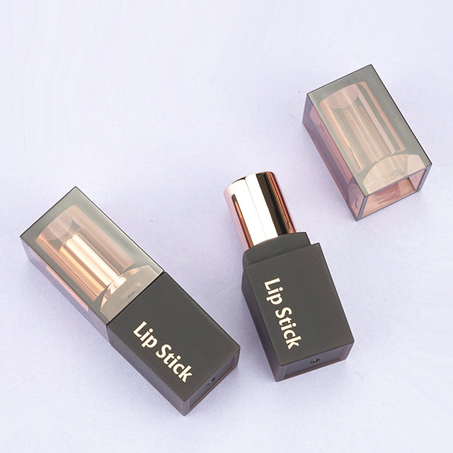 Square lipstick tube