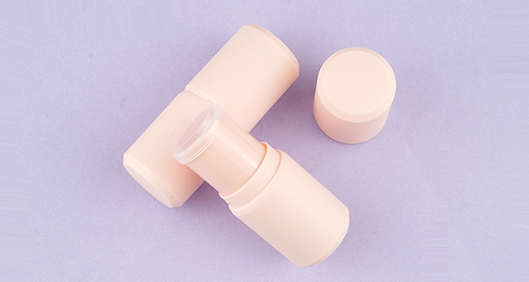 Round pink Concealer stick tube