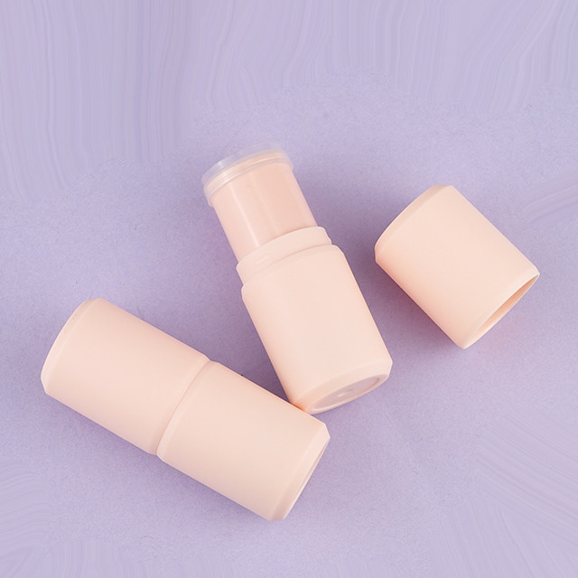 Round pink Concealer stick tube