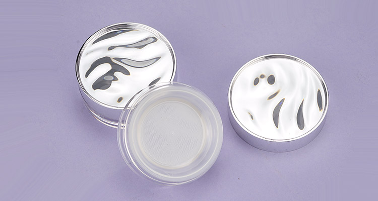 Loose powder case 6g with silver cap