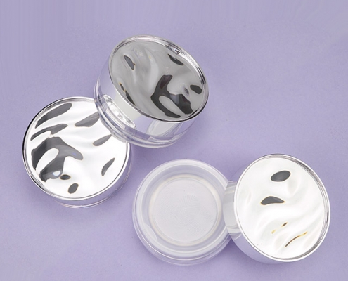 Loose powder case 6g with silver cap