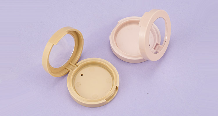 Round compact powder case (big, middle, small size)