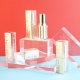 Luxury gold square lipstick tube