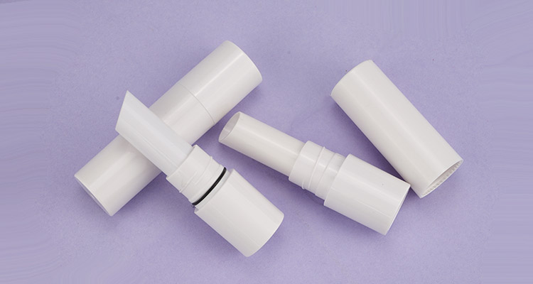 White lipstick tube + screw cap