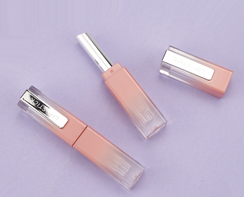 gradient pink lipstick tubes