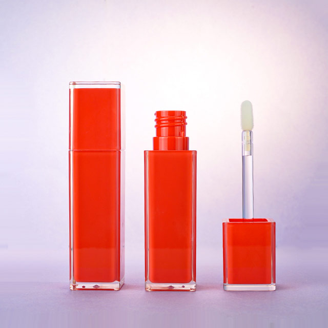 6ml square double wall lipgloss tubes