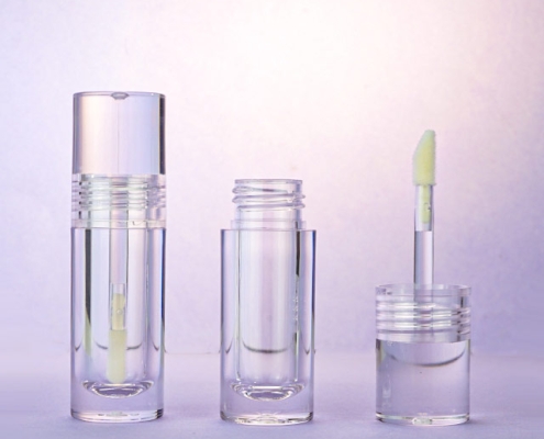 4ml transparent lip gloss tubes