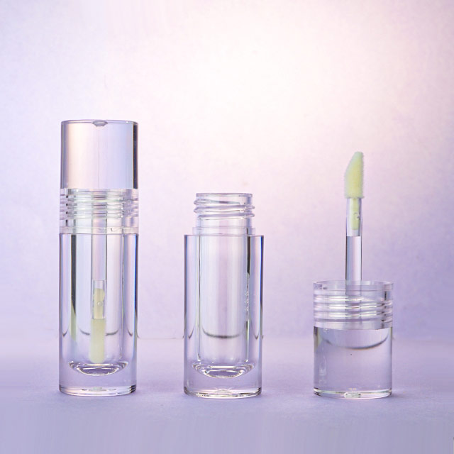 4ml transparent lip gloss tubes