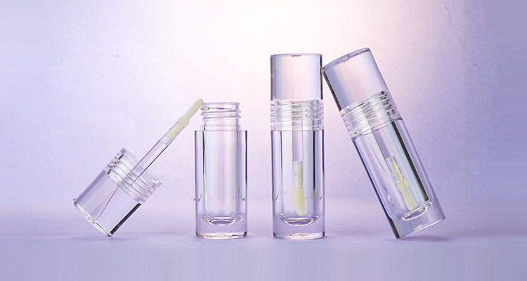 4ml transparent lip gloss tubes