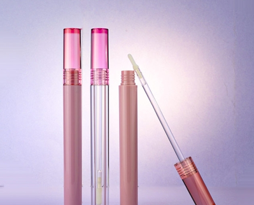 3.5ml slim lipgloss tubes with clear wand