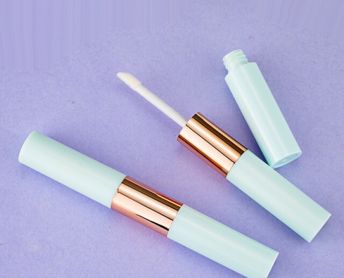 Dual-Ended Round Cosmetic Tube